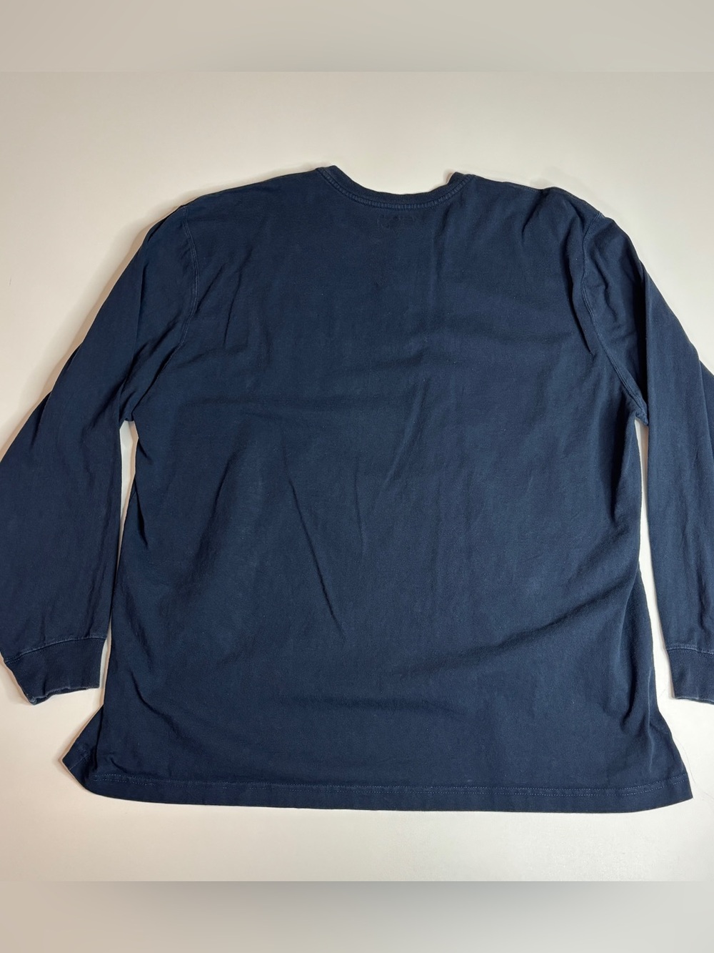 Carhartt Workwear Utility Streetwear Oversized Blue Henley Pocket Tee 2XL - Picture 4 of 6